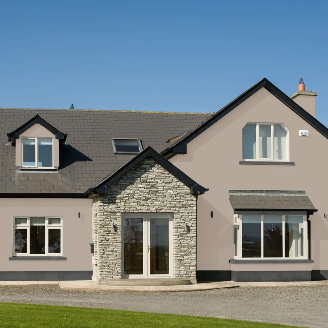 Sandtex Smooth Masonry 10L Stone Harbour Exterior Paint